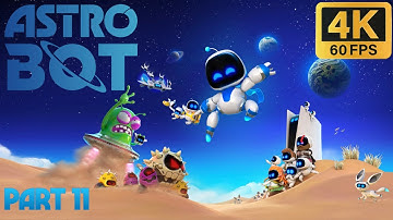 Astro Bot Walkthrough Part 11 (PS5) (4K, 60FPS)