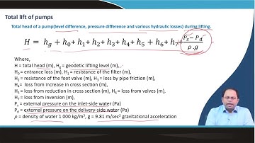 Lecture 18 : Sizing of Pumps #CH28SP #swayamprabha