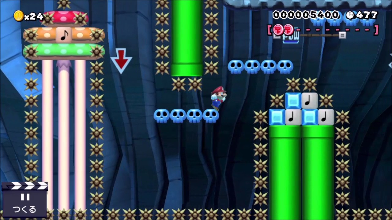 【マリオメーカー】スピードラン夢幻 繋ぎ動画【クリチェ中止】