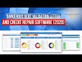 DANGEROUS DEBT VALIDATION LETTER and Credit Repair Software(2020)