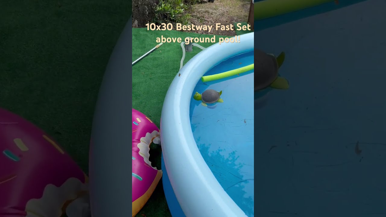 10x30 Bestway Fast Set Above Ground Pool