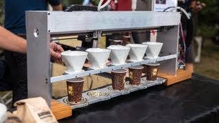 World Maker Faire 2013: Pour Steady Coffee Brewing Robot