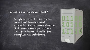 System Unit Disassembly and Assembly