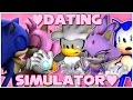 Silver, Sonic & Blaze Play Macro Sonic Dating Simulator?!?