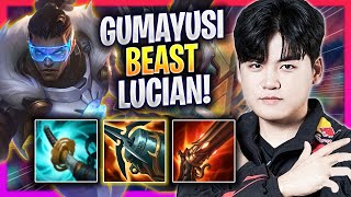 GUMAYUSI IS A BEAST WITH LUCIAN! - T1 Gumayusi Plays Lucian ADC vs Ezreal! | Season 2024