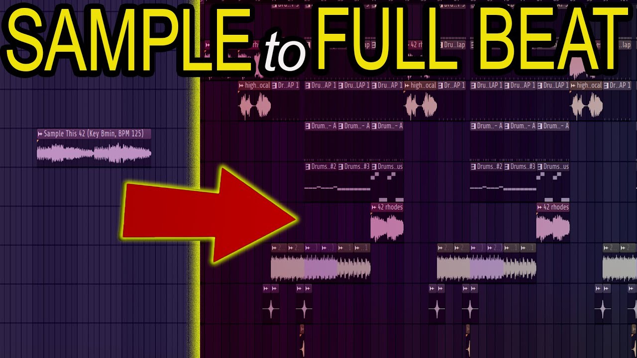 How to turn a SAMPLE to a FULL BEAT | Sampling Saturdays [Episode 2 ...