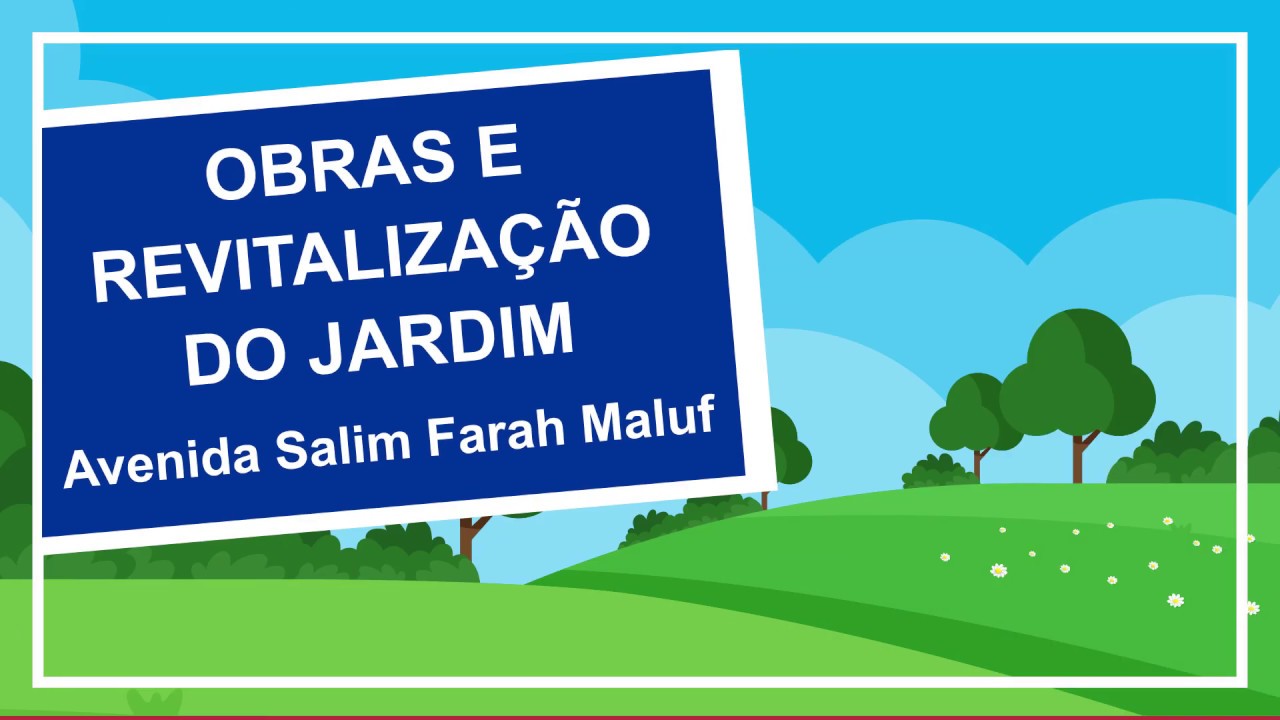 REVITALIZAÇÃO DA AV. SALIM FARAH MALUF YouTube