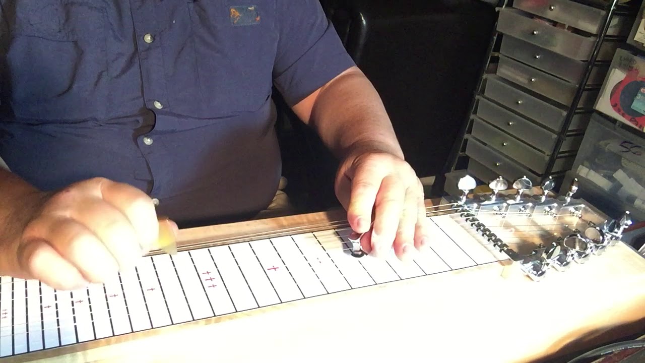 Old Rugged Cross,  pedal steel guitar  by Rams Jose