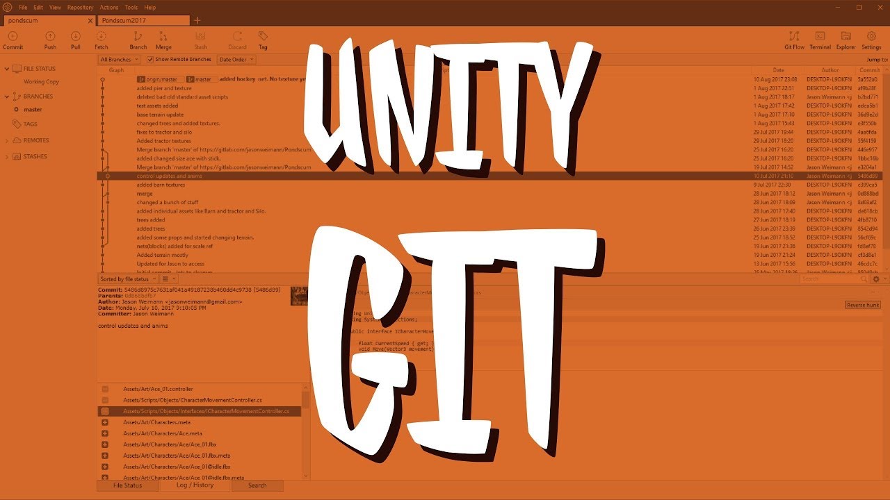 How to use Source Control with Unity \u0026 Git