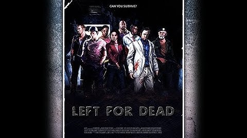 Left 4 Dead 2 - Hard Rain Downpour With All 8 Survivors (L4D Beta Animations Read Description)