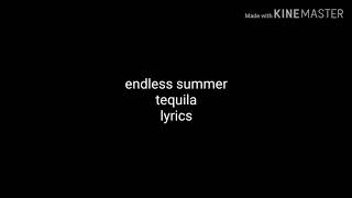 Video thumbnail of "Tequila - Endless Summer - lyrics"