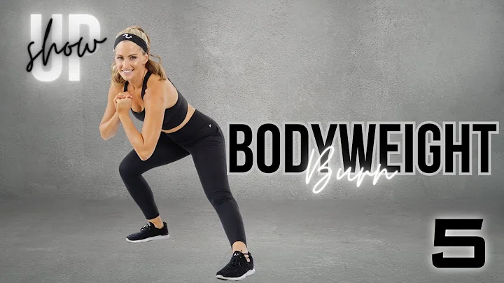 30 Minute Bodyweight ISO Burn Workout - SHOW UP DAY 5