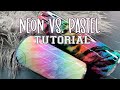 Rainbow glitter swirl tumbler tutorial