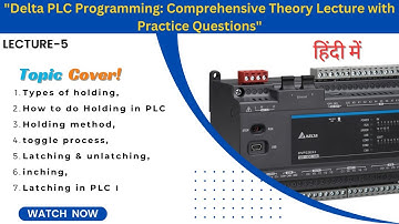 How to do Holding in PLC | latching in plc | holding in plc | latching in plc |