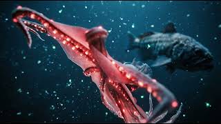 Vampire Squid Red Glow Escape