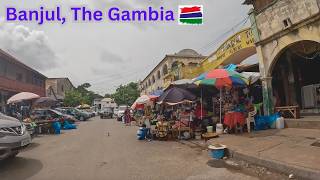 Banjul, the Gambia, an immersive 4K city walking tour