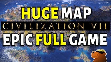 HUGE Map, FULL Game – Patch 1.2.5 Is Absolutely BRILLIANT!!! (Deity Lafayette Civ 7 )