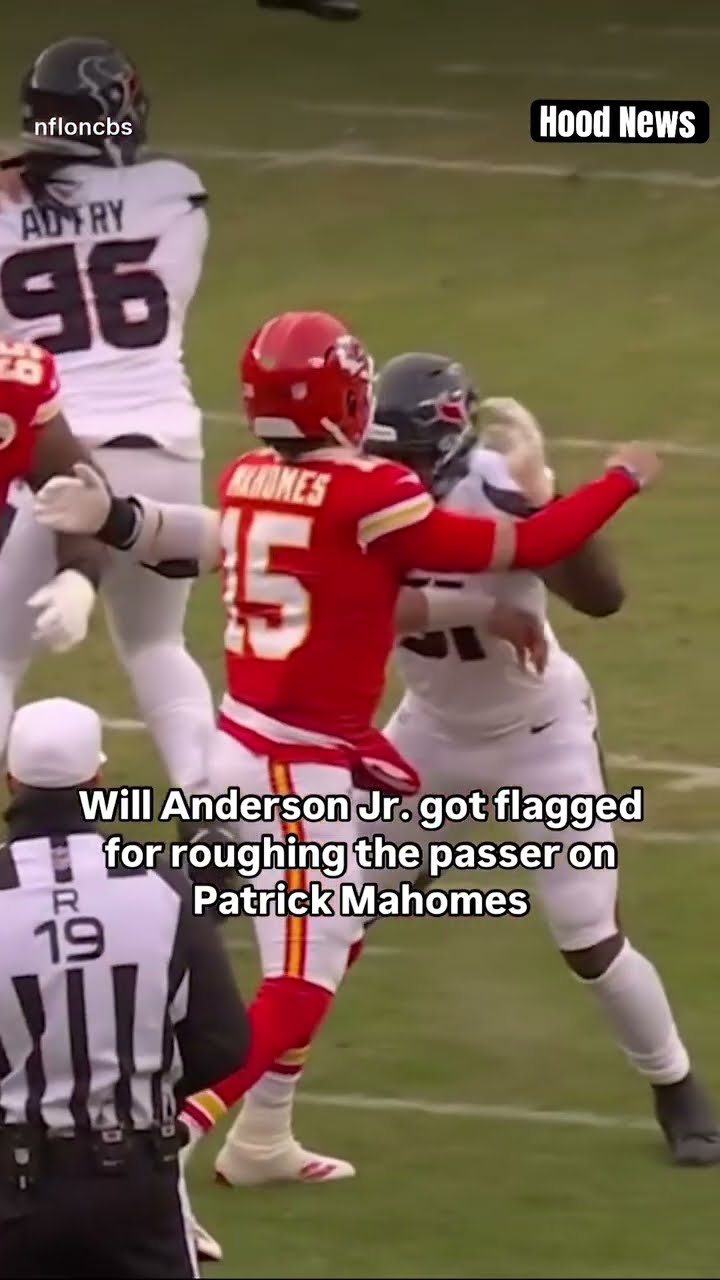 FIRE THE REFS NOW #hoodnews #chiefs #texans #NFL #sports #viralvideo #patrickmahomes #willanderson