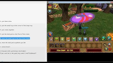 Wizard101 - How To Make Rugs Float!