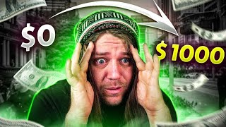 I Tried To MAKE $1000 In A DAY With MAGIC BUSKING - day 141