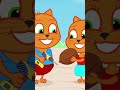 ¿Cómo Conseguir Cocos? 🥥🥥🥥 Familia de Gatos Dibujos Animados Para Niños #cartoon #animados