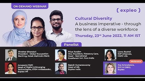 Cultural Diversity: a business imperative through the lens of a diverse workforce (EN)