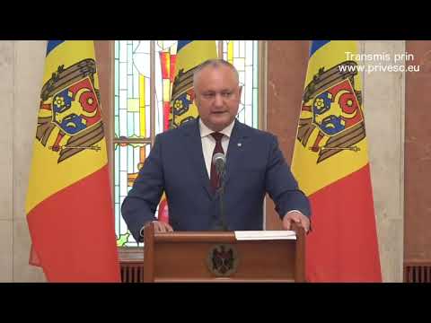 Declarațiile Președintelui Republicii Moldova, Igor Dodon, după ședința Consiliul Suprem de Securita