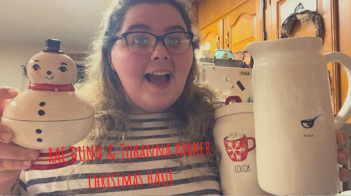MY FIRST RAE DUNN & JOHANNA PARKER CHRISTMAS HAUL!