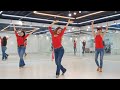 Oh Carol | by Saint Campbell (Phrased Improver) line dance | Withus Korea, Seoul