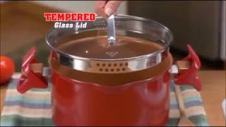 Red Copper Better Pasta Pot