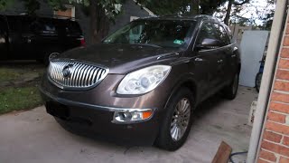 2010 Buick Enclave CXL Start Up, and Review