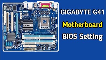 Gigabyte G41 BIOS Setting ||  How to setup bios of gigabyte G41 Motherboard