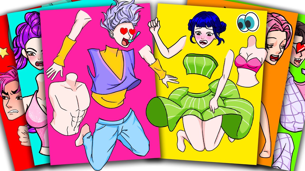 Save Me! HUNTRIX ZOEY Romantic Story With SAJA BOYS MYSTERY - KPOP DEMON HUNTERS | Sticker Book DIY