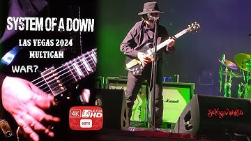 System Of A Down - War? Multicam Sick New World Las Vegas 2024 (4K Ultra HD Quality | 60 FPS)