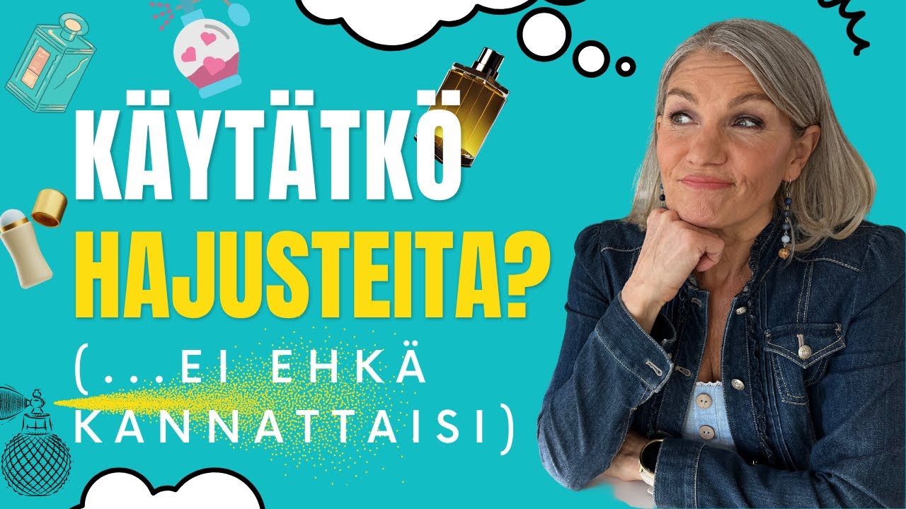 Mitä jokaisen tulisi tietää hajusteista? Voivatko ne olla terveydelle vaarallisia? 🤒