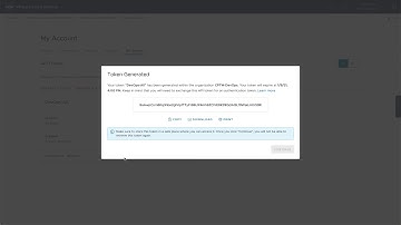 Generate an API Token and Connect PowerCLI to VMware Cloud on AWS