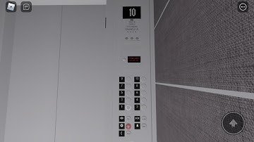 Kone KSS 570 EcoDisc MRL Elevator at Borealis Elevator Collection, Roblox