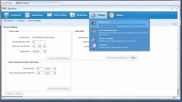 EMC AppSync Part 8: Settings