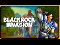 Blackrock invasion  world of warcraft walkthrough with ai quest dialog voiceover