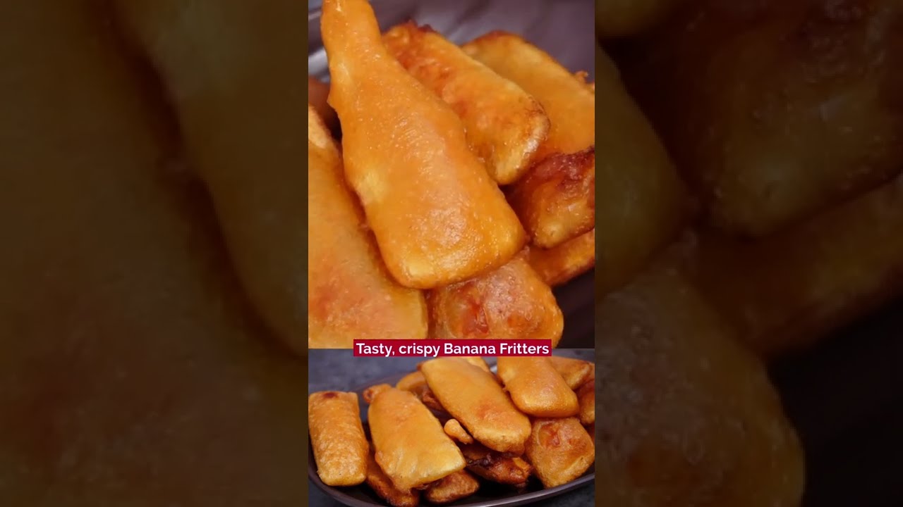 Banana Fritters | #shorts #shortvideo #delicious #youtubeshorts | Hyderabadi Ruchulu