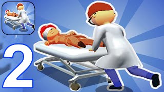 My Mini Hospital - Walkthrough Gameplay Part 2 - Upgrade Hospital Healing Rush (iOS, Android)