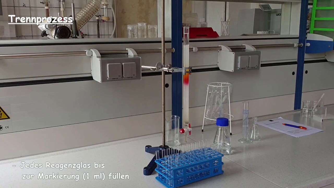 Gelfiltration / Gel Filtration Chromatography / Column Chromatography ...