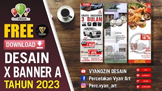 Desain X Banner 2023 A - Free Download