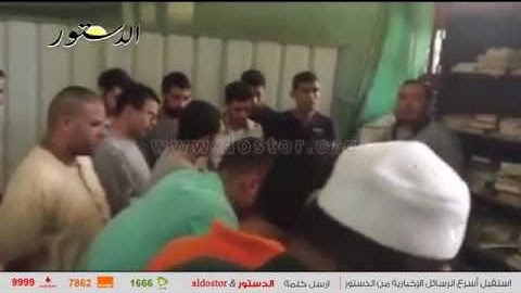 7-من جنازة علامة القراءات الشيخ عبدالحكيم عبداللطيف شيخ عموم المقارئ المصرية 9-9-2016