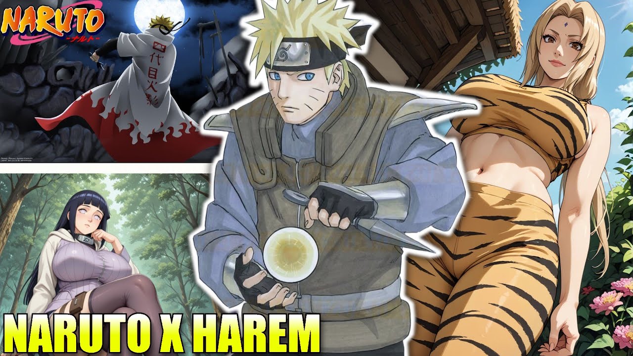 NARUTO AWOKEN 4 ELEMENTS IN THE CHUNIN EXAMS AFTER TRAINING WITH JIRAIYA X HAREM?