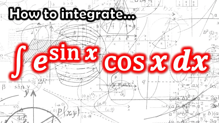 Integral of e^sin(x)*cos(x) using Integration by Substitution | A Level Maths