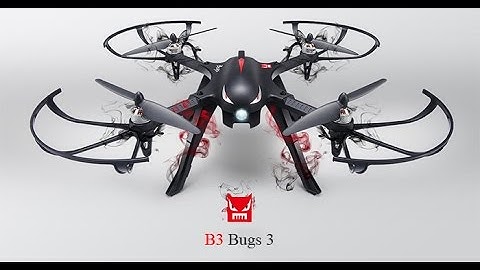 MJX B3 Bugs 3 RC Quadcopter  RTF - Powerful brushless motor