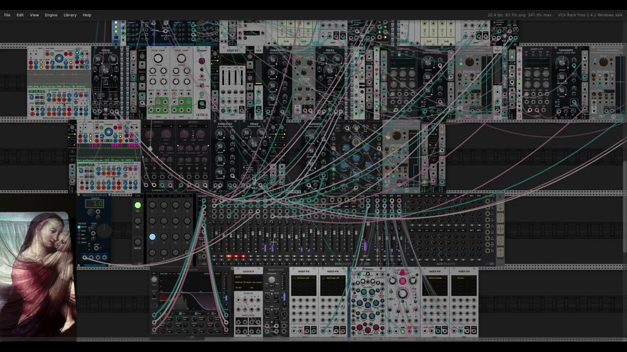 Johann Asbjoernson - Spaced Layers of slow Ambience [VCV Rack experimental]