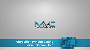 How to join Nano Server to Domain | Tutorial