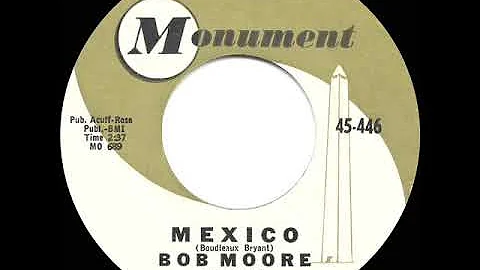 1961 HITS ARCHIVE: Mexico - Bob Moore